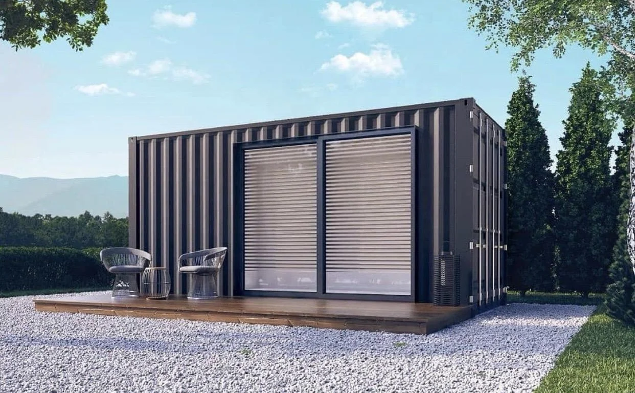 china supplier 20 40 foot luxury fabricated house 20ft prefab shipping container home houses