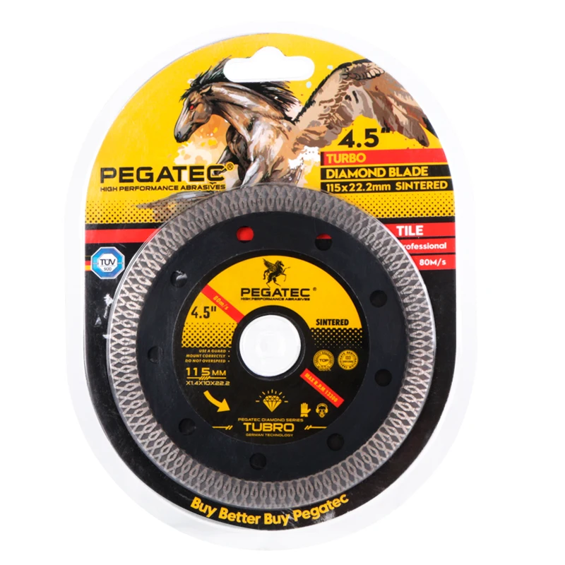 4.5' 115X10X22.2MM cutter saw blade turbo saw blade
