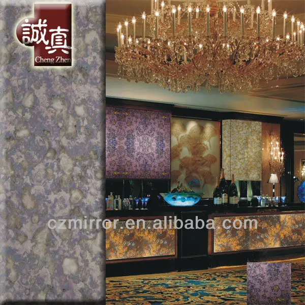 Large Wall Decorative Usage Antique Silver Glass Mirror Sheet Mirror House Decor Vintage Wall Mirror