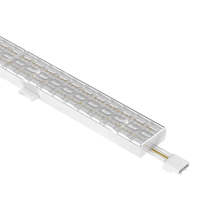 Toppo 5-wire on/off version flexible and self-centering clamp system LED retrofit linear led light industrial lights for shop