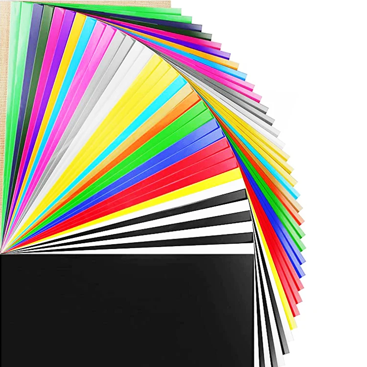 Bright Color Permanent Adhesive Pu Film Heat Transfer Vinyl Roll For T-Shirt