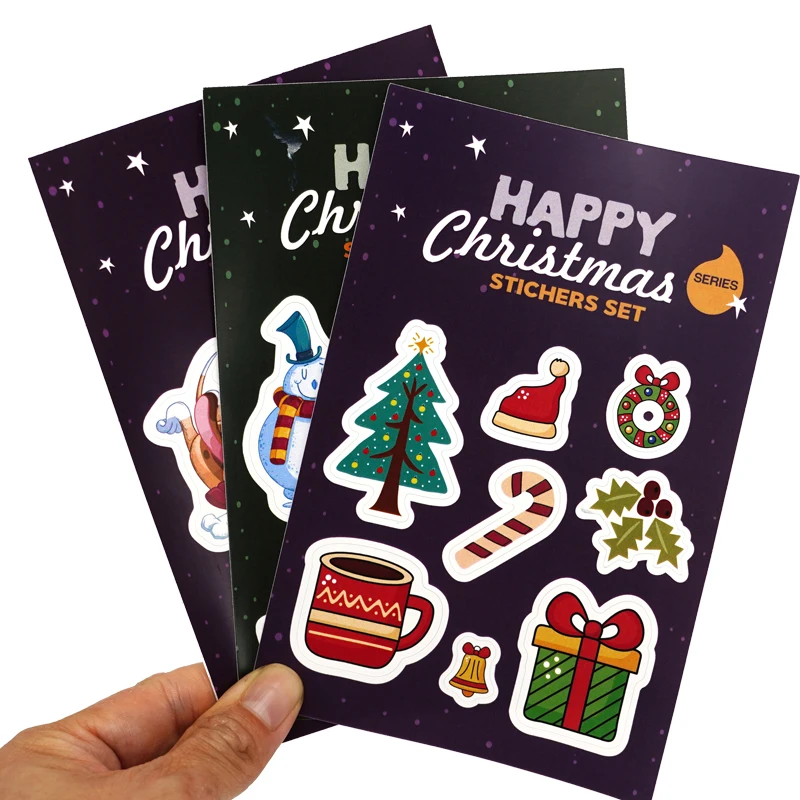 Printing Custom Label 30 Per Sheets Plastic Transparent Holographic Vinyl Sticker Sheets For Tumblers