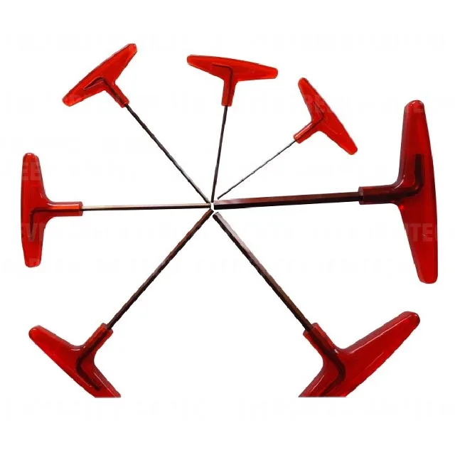 Набор шестигранных ключей с Т-образной