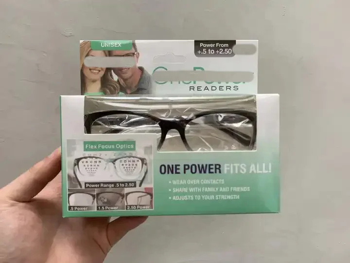 Newest Mulifocal Readers High Quality Old People Use Auto Adjusting Bifocal Reading Glasses + 50 to + 250 Dropshipping