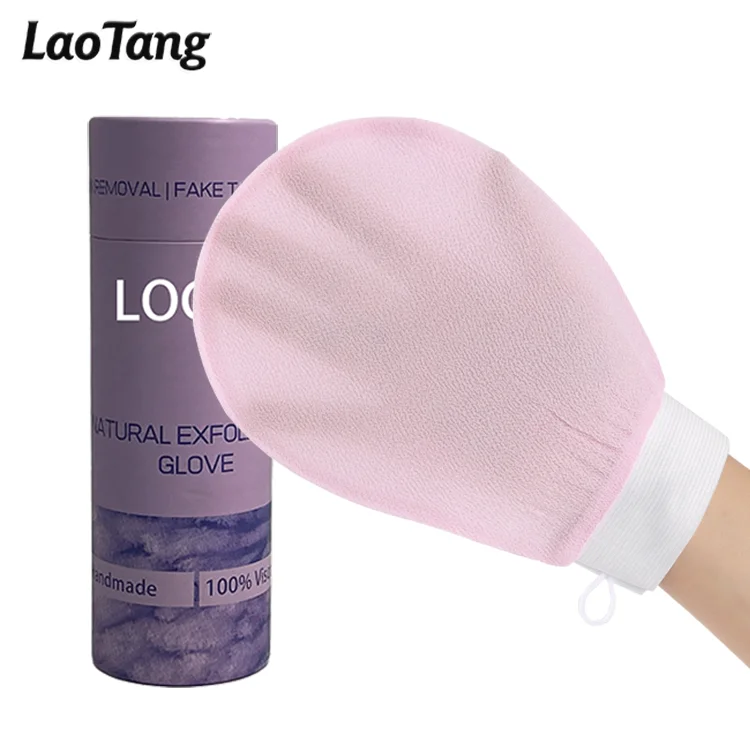Clean Pores Spot Stock Bath Exfoliating Scrubber Glove Skin Friendly Moroccan Kessa Gloves