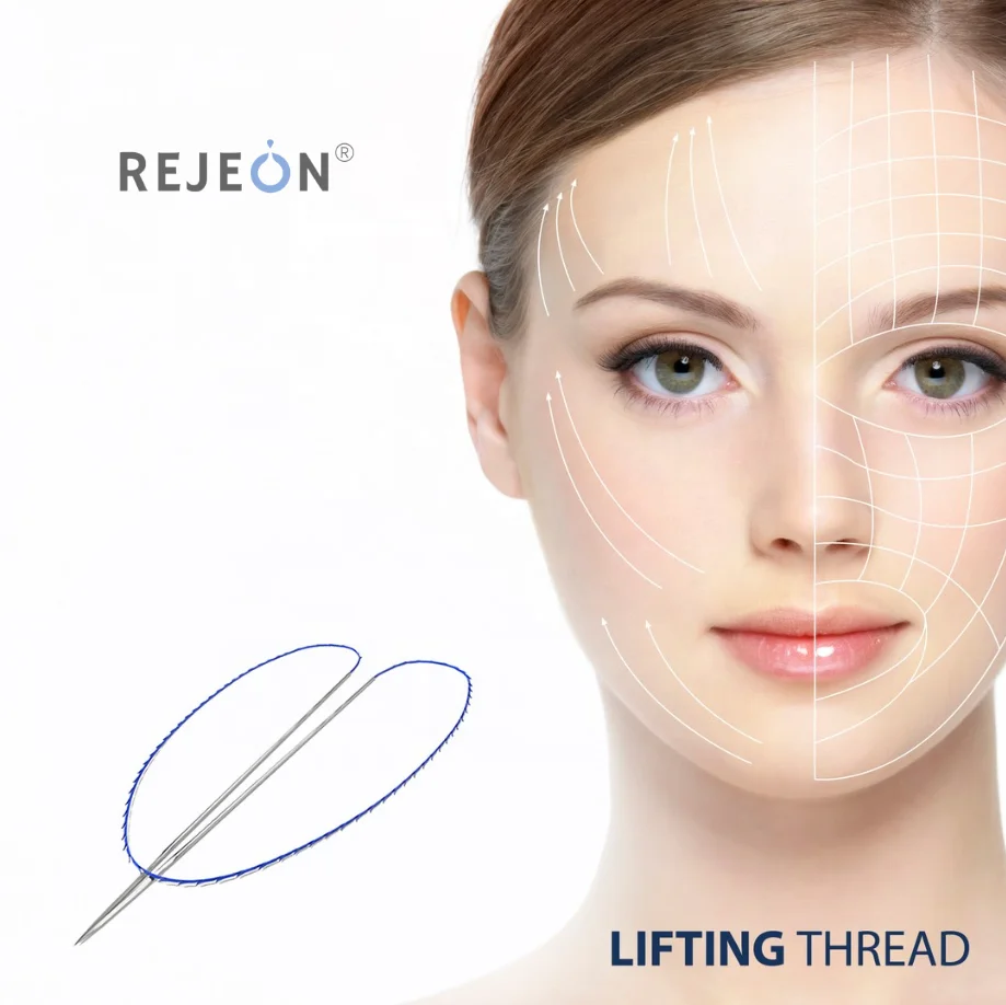 REJEON pcl threads screw type 29g 38mm 20 count thread lift thread