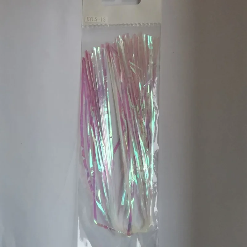 2mm crystal flash tinsel fly fishing crystal holographic flashabou skirt