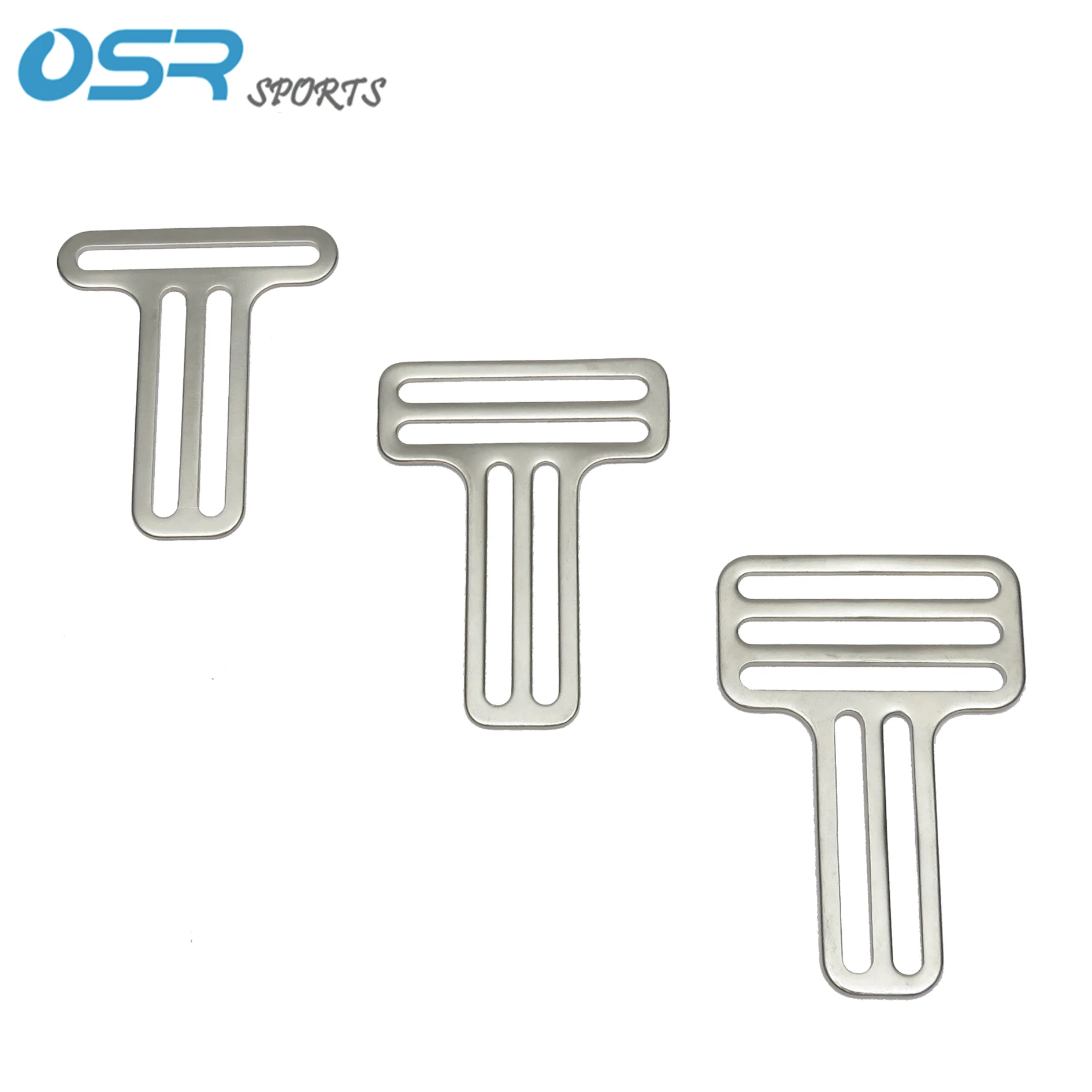 1pcs 2inch 50mm webbing keeper to connect width 50mm shoulder strap and waist strap diving BCD harness accessory SS304