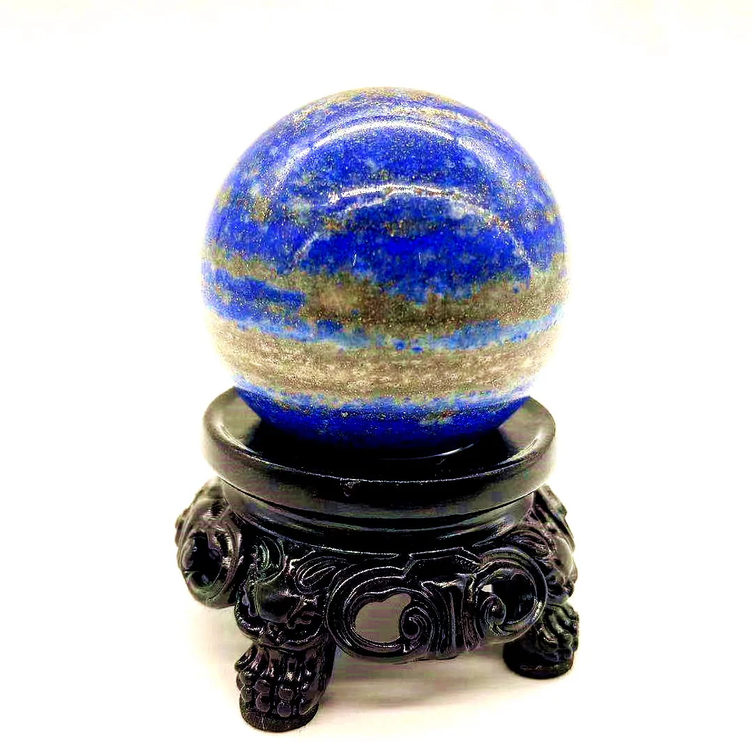 Hotsale lapis globe natural crystal spheres lazuli quartz healing balls for feng shui decoration