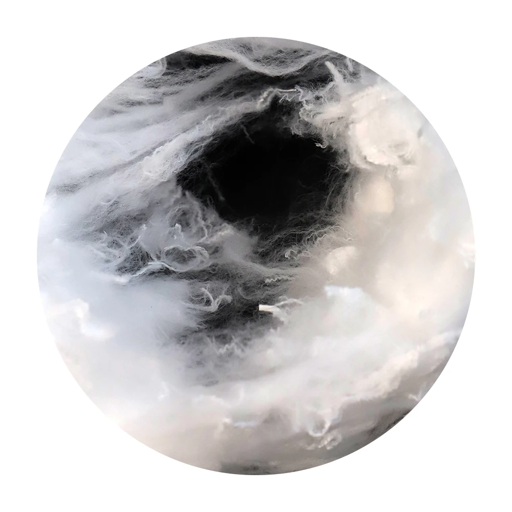 15DX51mm luster high viscosity high strength PA66 nylon 66 staple fiber for carpet