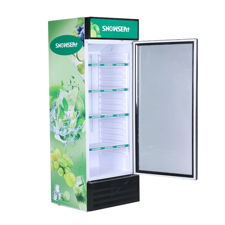 LC-450W Snowsea Low Price Upright Small Freezer Upright Freezing Showcase Vertical Showcase Refrigerator