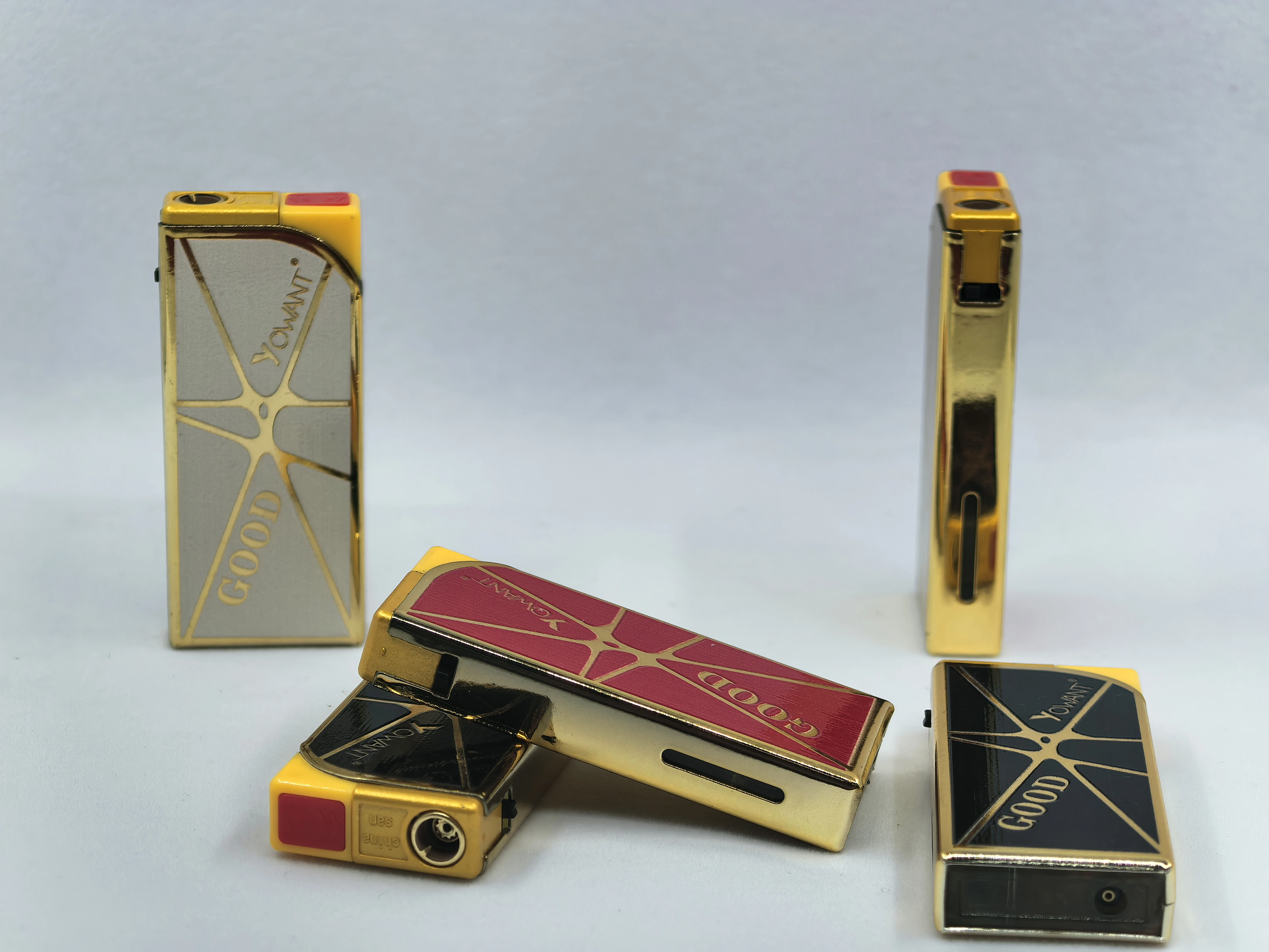 jet metal cover torch refillable electric butane gas cigarette lighter