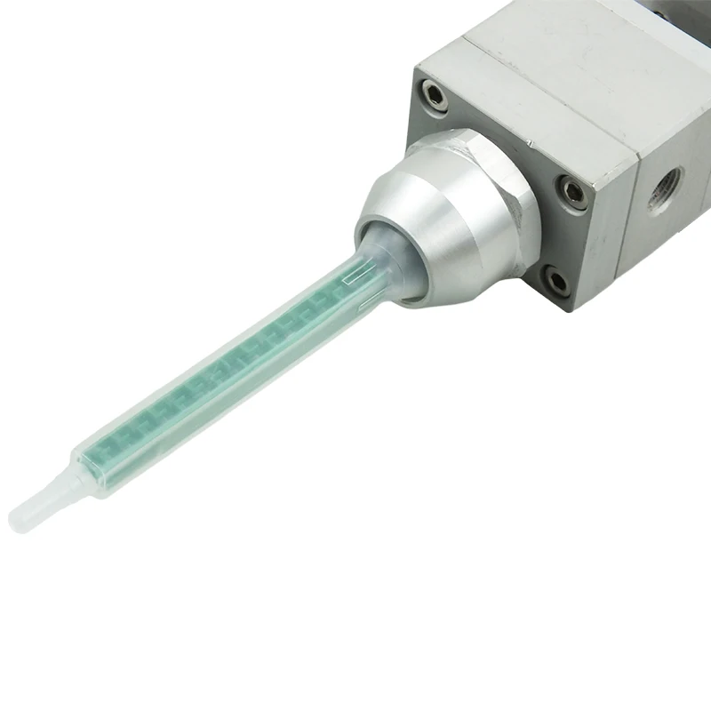 Square shape Round mouth thread mouth mixing tube Disposable mixing nozzle