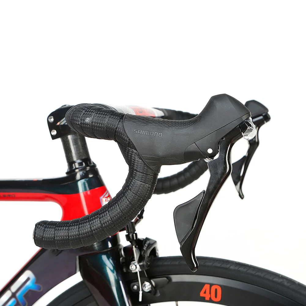 Голографический Суперлегкий гоночный велосипед 8,2 кг, углеродный дорожный велосипед