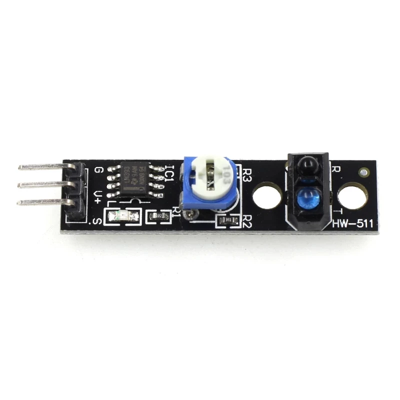 KY-033 TCRT5000 Line Tracing Sensor IR Module Infrared Reflective Obstacle Avoidance 1 Channel Tracker Follow Module