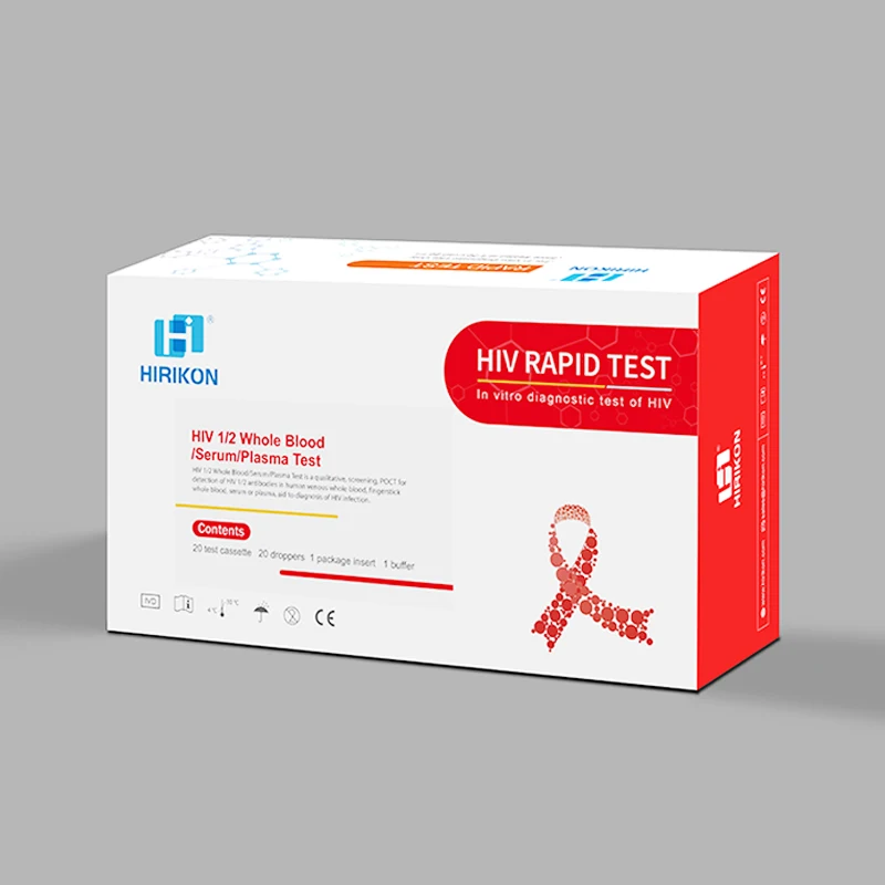 Medical Equipment CE Certificated Wholesale Supplies one step hiv de syphilis duo rapid test kit