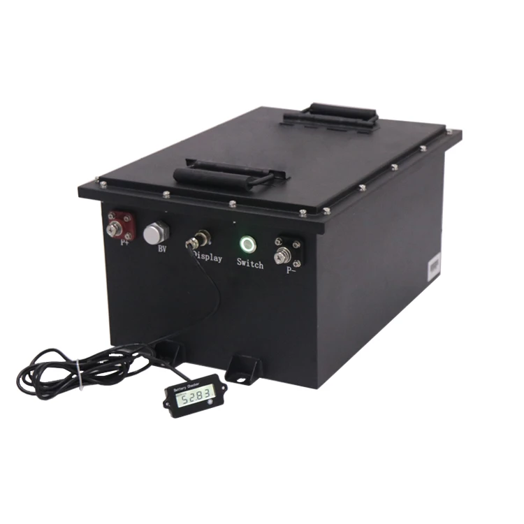 Electric golf carts lithium battery 48v 100ah li ion battery pack 48V 105Ah Golf Cart LiFePO4 Battery with display