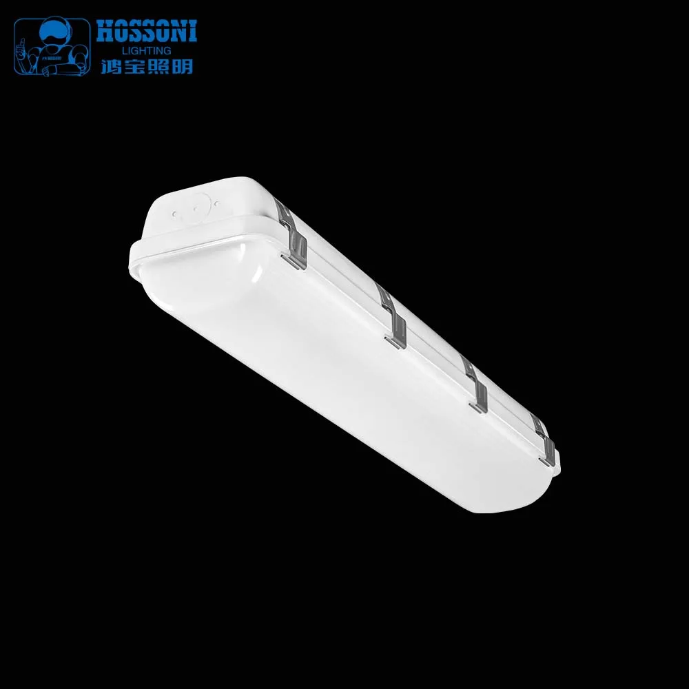 DLC5.1 IP66 2FT 20W 25W 30W water proof dust proof led vapor tight dimming led tri-proof light