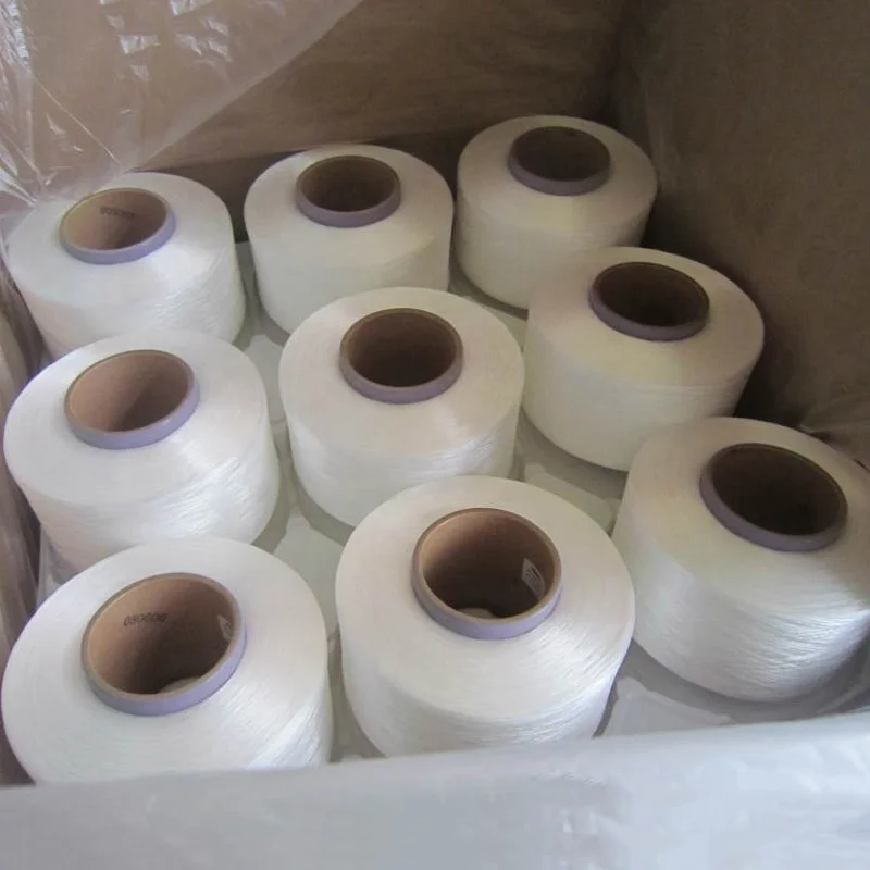 Top brand with best quality original box transparent elastane lycra fiber 840D AA grade bright bare spandex yarn