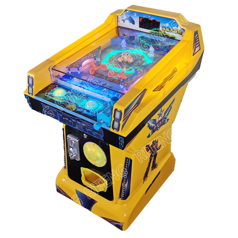 Coin Operated Amusement Child Indoor Sports game Mini Kids Pinball Game Machine for kids