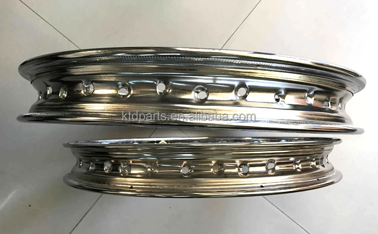  KTD 36 спиц SIMSON S50 S51 S70 KR51 Schwalbe хромированная сталь алюминиевый сплав мотоциклетные диски 16x1 6