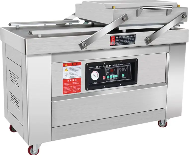 Factory Wholesale Double Packing Machine Packing Vacuum Chamber Sealer Packaging Machine For Seafood Pickles Kimchi