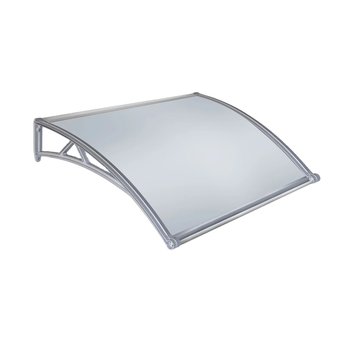 Silver Wing Strong impact resistant Balcony Awning Pc Solid Sheet Board Good Quality Modern Door Canopy