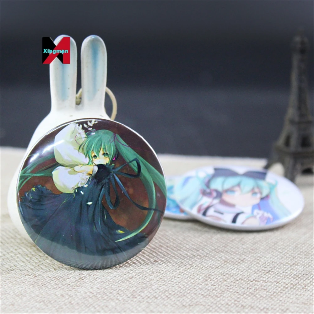 Новинка 2022 брошь с подвеской в стиле аниме Hatsune Miku mirror sound Lian V home Мег-моча