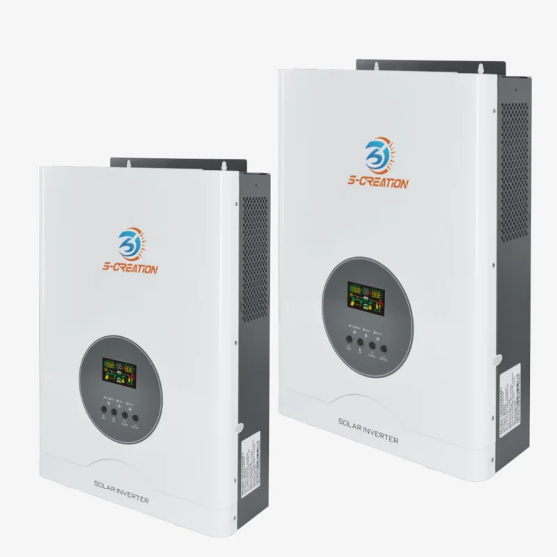Настраиваемый 3kw 12v 24v 48v чистый синусоидальный инвертор Гибридный Инвертор солнечной энергии