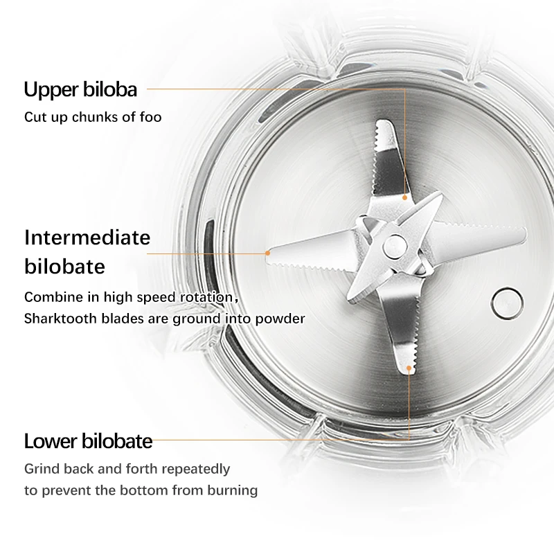 oem smoothie blender multifunctional nutrition fruit juicer home soybean milk multi-functional cooking blender