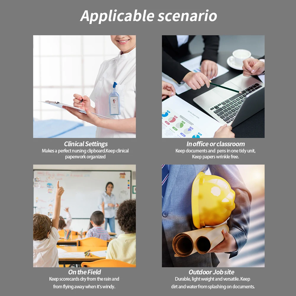 Customization Magazine Rack Plastic Desk Organizer File Folder Storage Organizer Bin with Handle