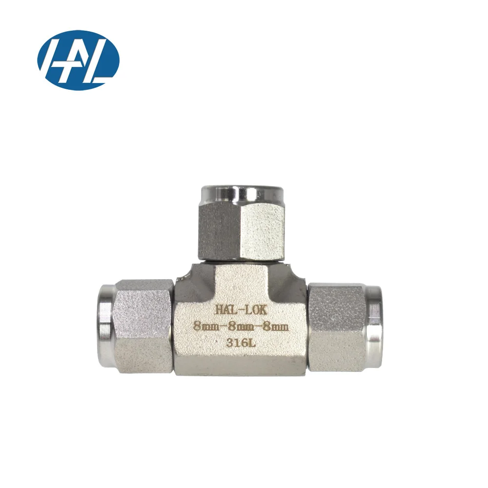 T type Thread Pneumatic Fittings Push In Quick Connector Release Air Fitting OD6mm 8mm 10mm 12mm