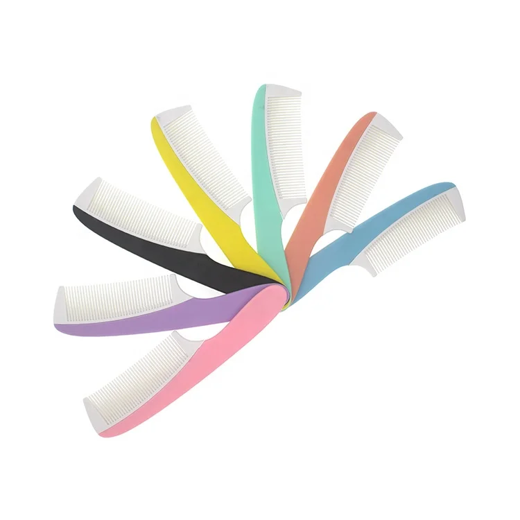 Custom Logo Accepted Home Use Dry Hair Comb Hotel Plastic Combs Hair Colour Comb