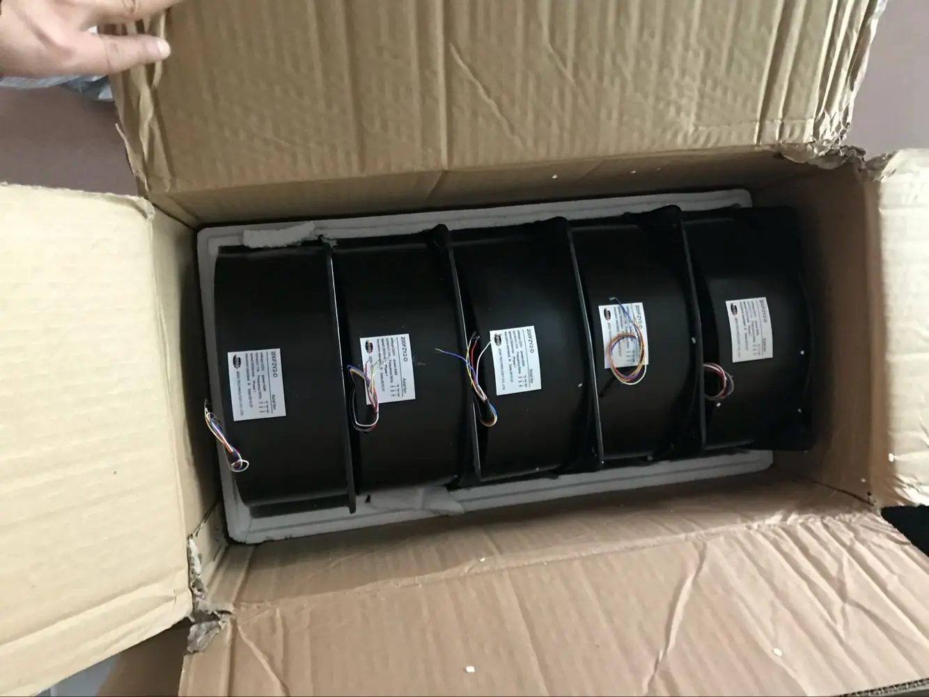 Aluminum 200FZY 200MM Axial Fan 220v AC Axial Portable ventilation Fan Non Electric External Rotor Motor Powered