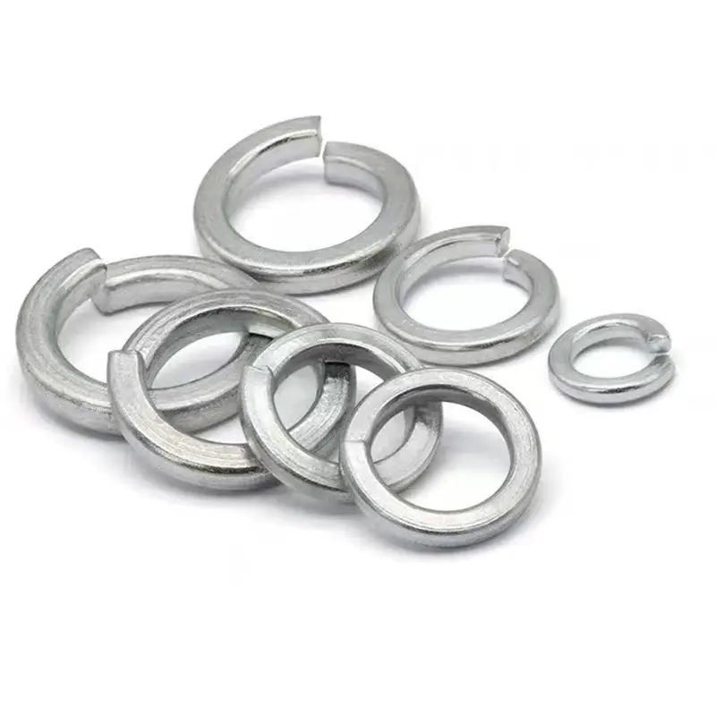 Good Quality Hot Dip Galvanized  carbon steel DIN zinc plated Spring Lock  Washer For Bolt And Nut