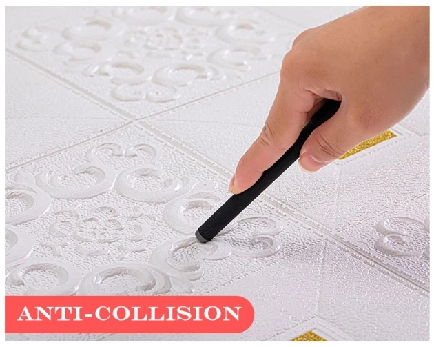 Roof decoration wallpaper 3d solid ceiling wall stickers living room bedroom self-adhesive waterproof roof ceiling wall sticker