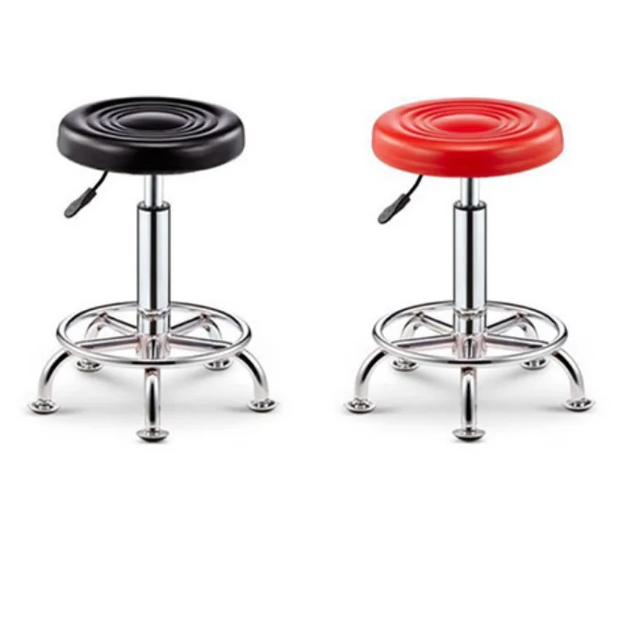 Procurement Service New Design Adjustable Chrome Legs PU Seats Swivel Bar Stool Chair