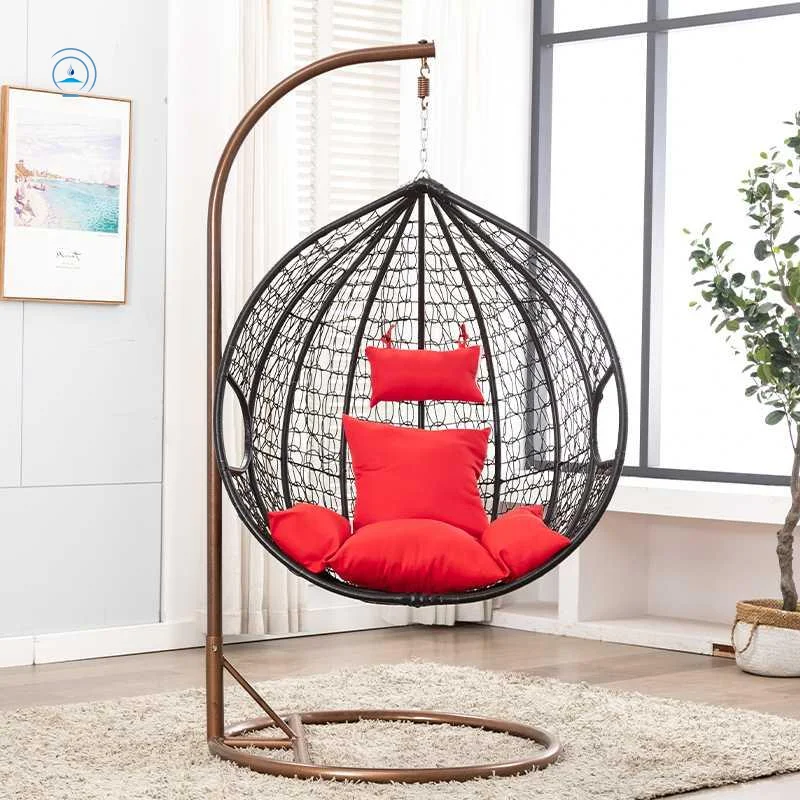 Factory wholesale multiple color options Swing Chair Hanging Egg for Outdoor casual