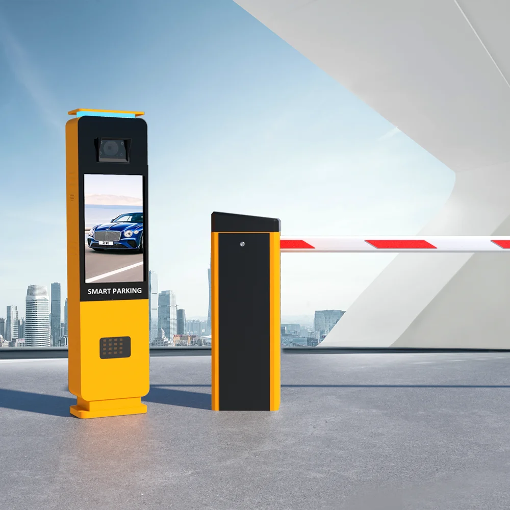 Automatic Gate Parking System Car Park Solutions Integrated With Lpr Parking System Software And Car Parking Management System