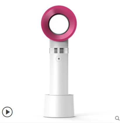 2023 Wholesale Mini Desktop Fan Kids Safe Handheld Usb Fan Silent Bladeless Fan