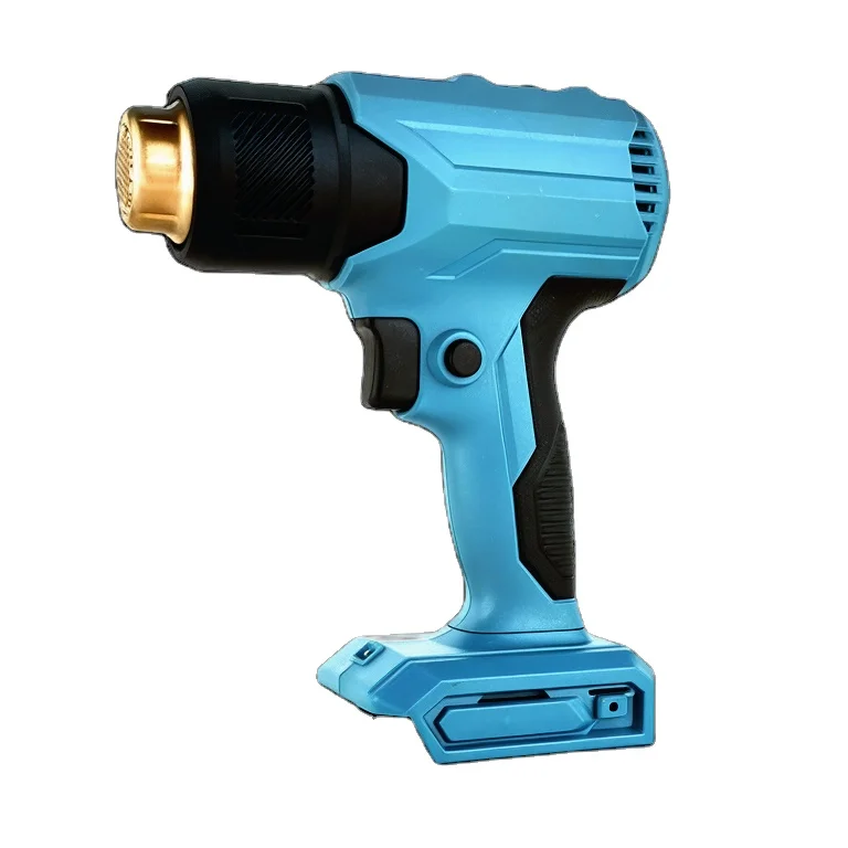 Cordless 3-Gear Hot Air Gun Rechargeable Industrial Plastic Welding Tool Battery Portable Heat Shrink Film Broiling Gun