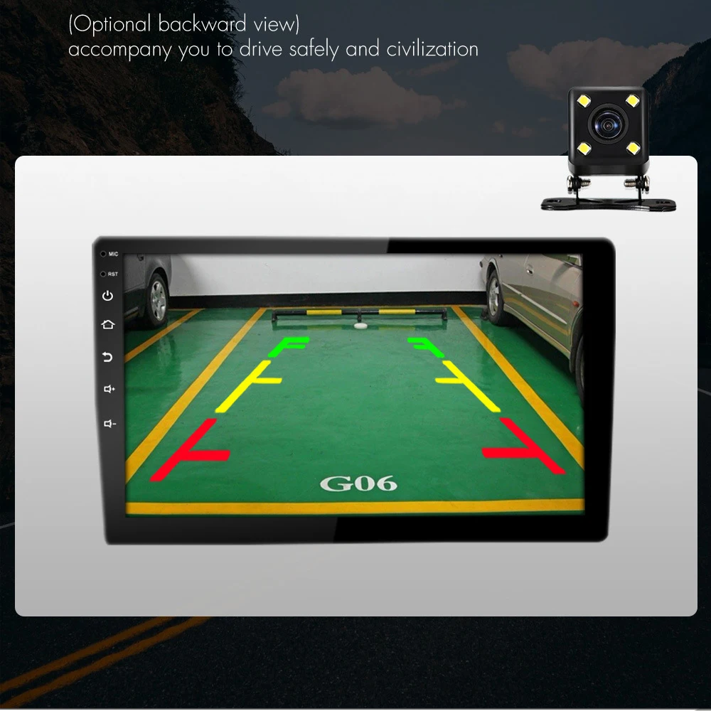 9 Inch Android Screen Car stereo multimedia system GPS Navigator Rear View monitor For BMW E46 1998-2005