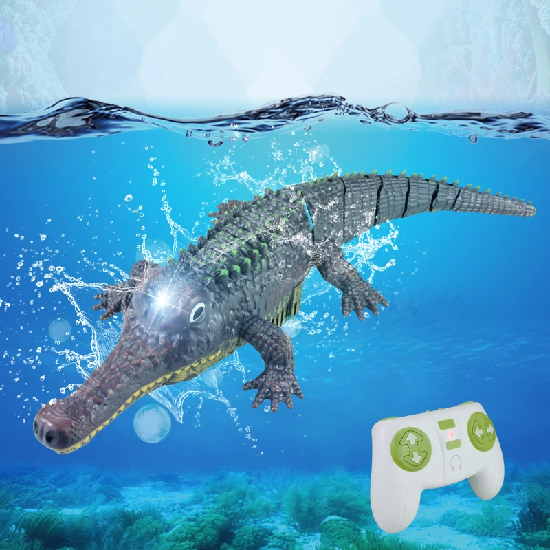Hot Selling Remote Control Simulation Model Crocodile Electric Bath Pool Toys RC Animal Toy For Kid