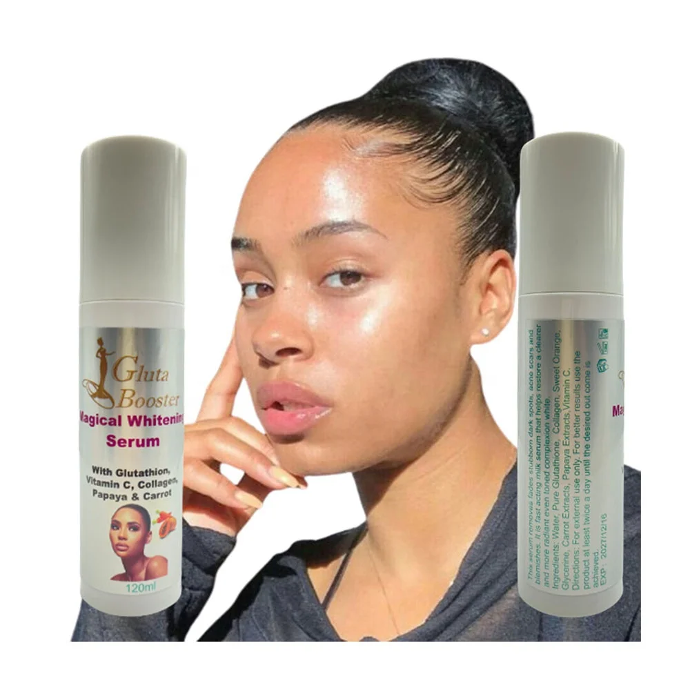 Gluta Booster Strongly Whitening Contains Vitamins Remove Darkness & Stubborn Blemishes Brighten even skin tone serum