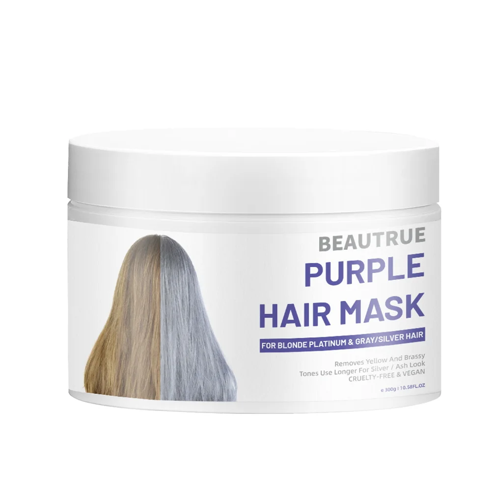 New Professional Hair Treatment Vegan & Cruelty-free Nourishing Moisturizing Purple Hair Mask