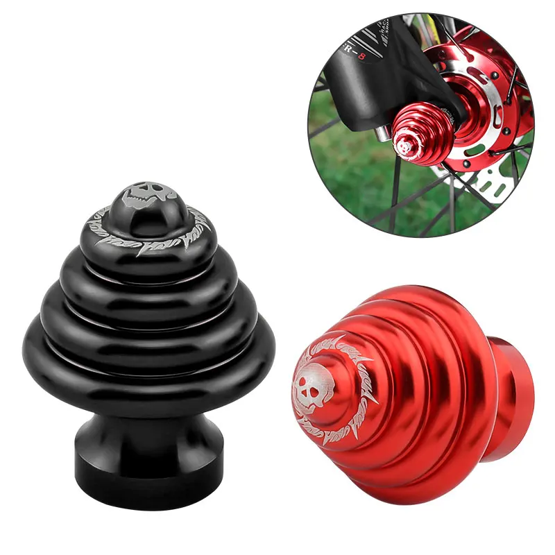 MUQZI Mountain Bike Front Rear Wheels Hub Nut M5 Aluminium Alloy Quick Release Hub Bolt Cycle  Accessories