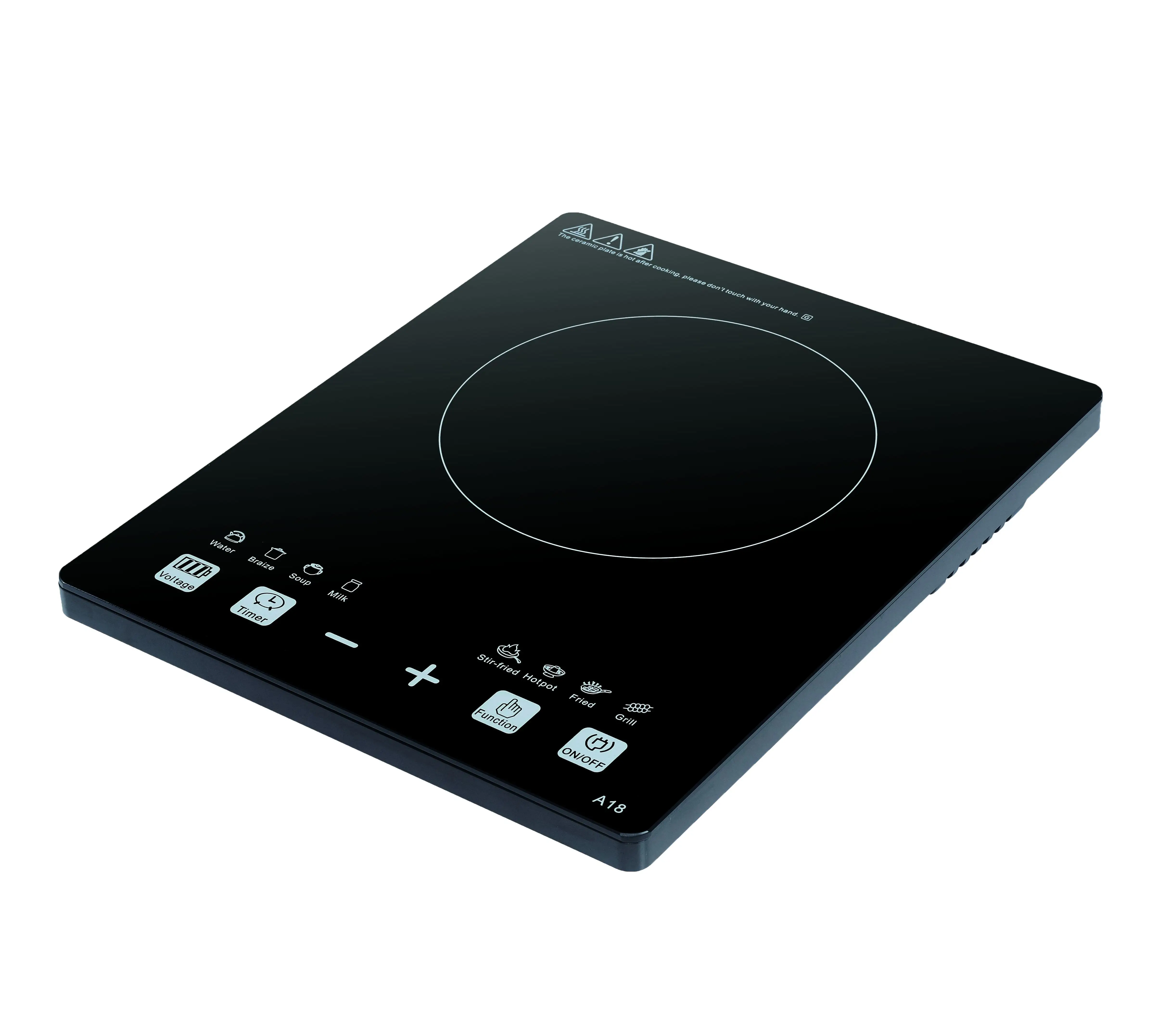 Induction cooker cooktop 1800 single burner unique style small home appliances stove electric