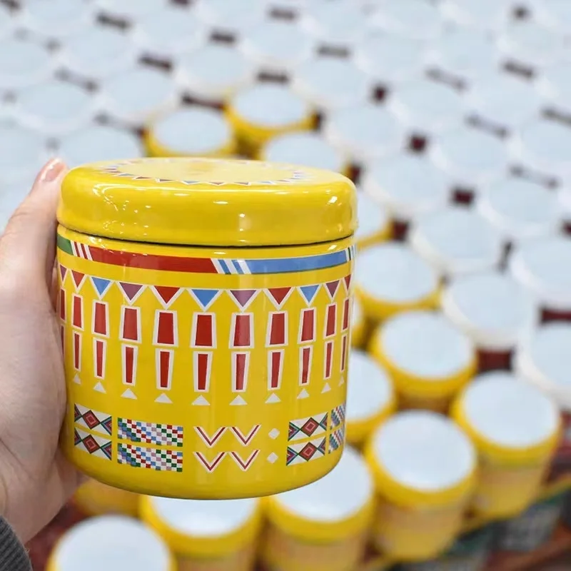 Arabic Style Classic 1.5L Enamel Teapot Set Colorful Turkish Tea & Saucer Plate Sugar Pot with Cup Water Usage