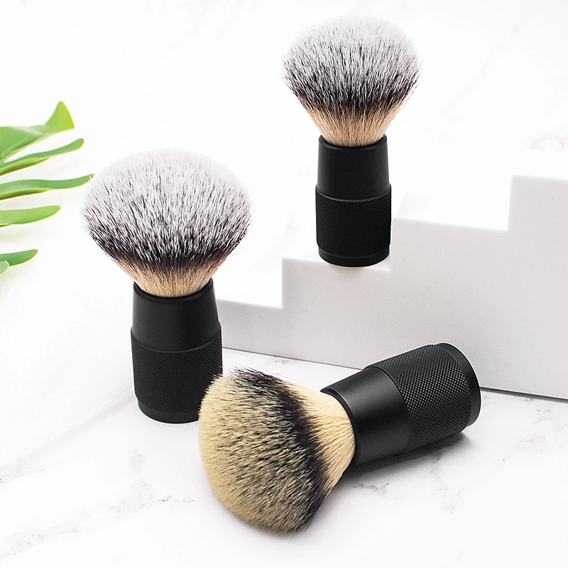 Diri Promotion Custom High Quality Luxury Travel Portable Aluminum Metal Handle Shaving Brush with Tube