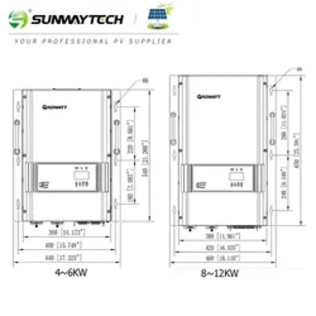 Growatt SPF 4000-12000 т DVM-MPV 4-12kw однофазный 120/240VAC автономный инвертор для солнечной энергетической системы